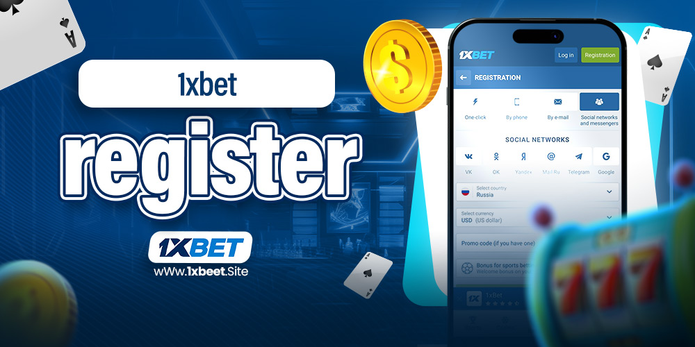 1xbet register