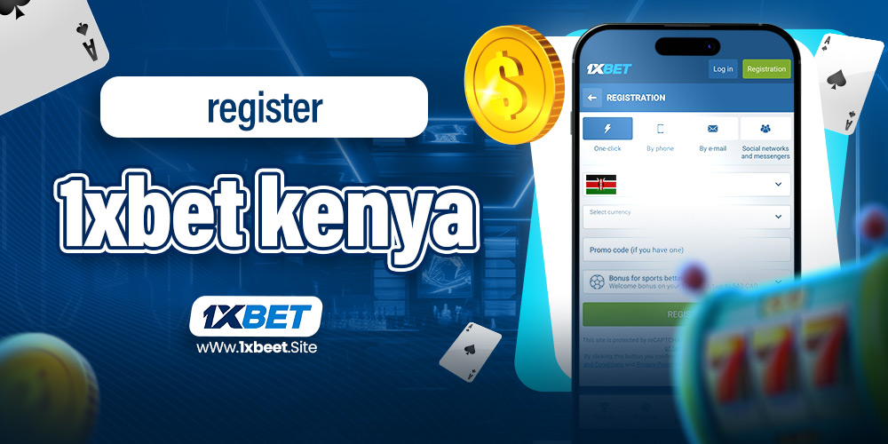 register 1xbet kenya