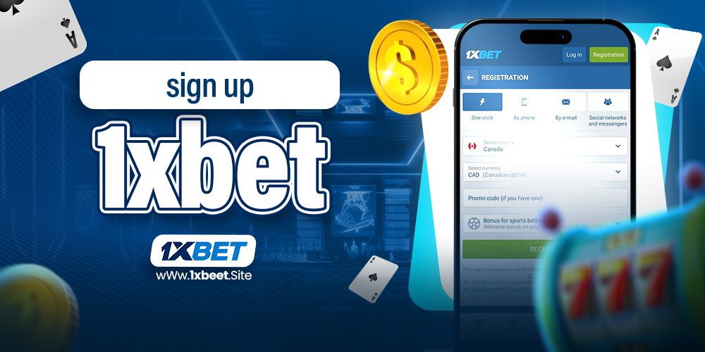 sign up 1xbet